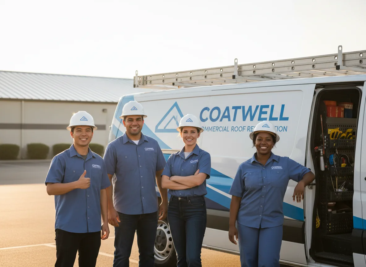Commercial roof coating company in Leivasy, WV